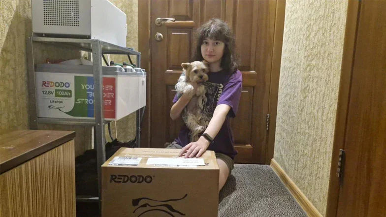 Oleksandr and Redodo's Journey: Reliable Home Energy Storage in Difficult Times