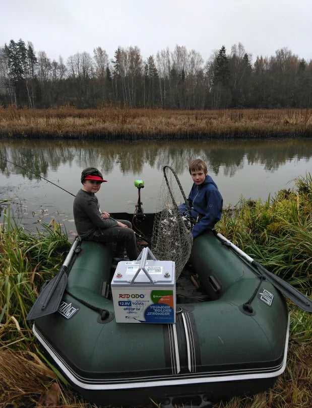 Customer Experience: Redodo Battery in Use at Kids' Fishing Camps