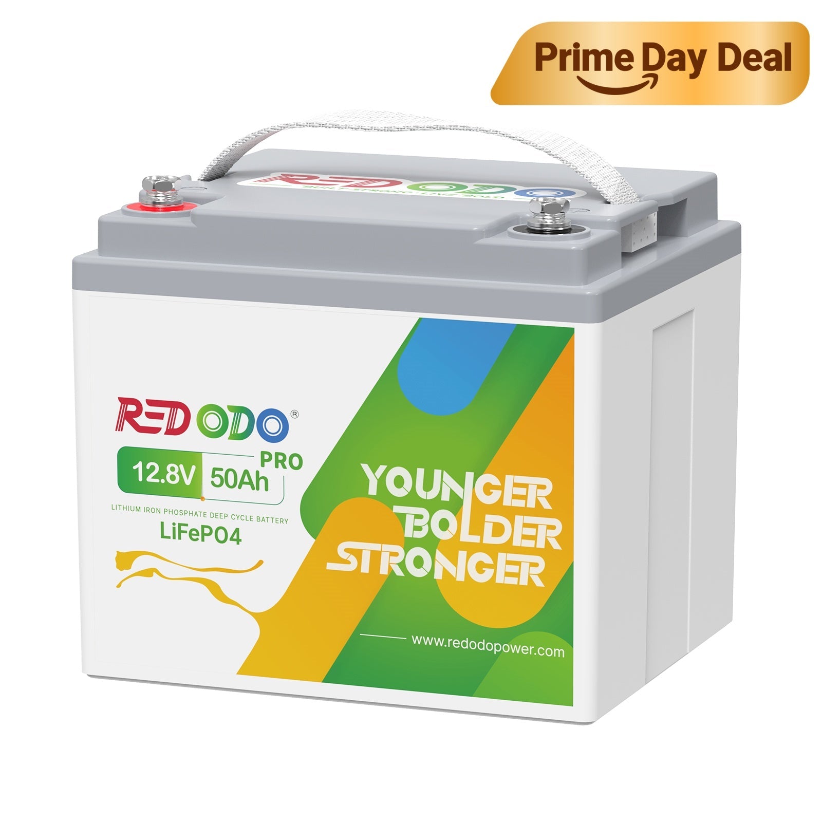 Redodo 12V 50Ah Lithium Battery | For Portable Solar Power Stations, Camping, RV, Trolling Motor Redodo CA