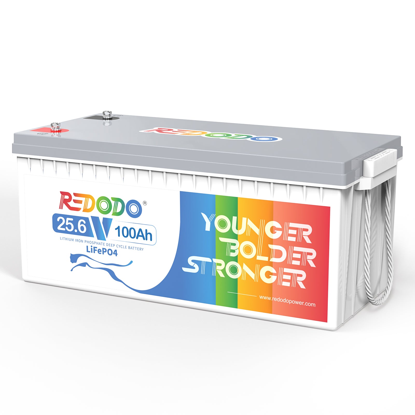 Like New-Redodo 24V 100Ah LiFePO4 Battery | 2.56kWh & 2.56kW Redodo CA