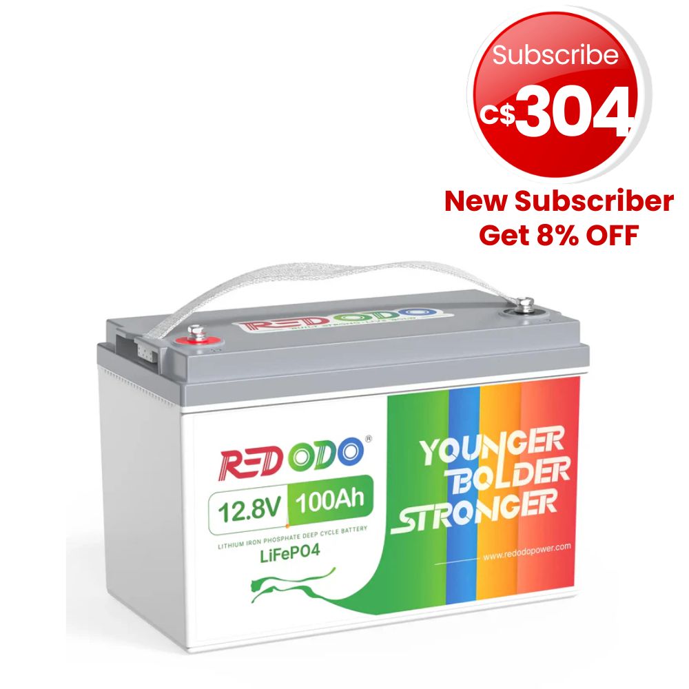 🔥【Sale Price】Redodo 12V 100Ah LiFePO4 Lithium Battery | Best Budget | For RV, Solar, Trolling Motor