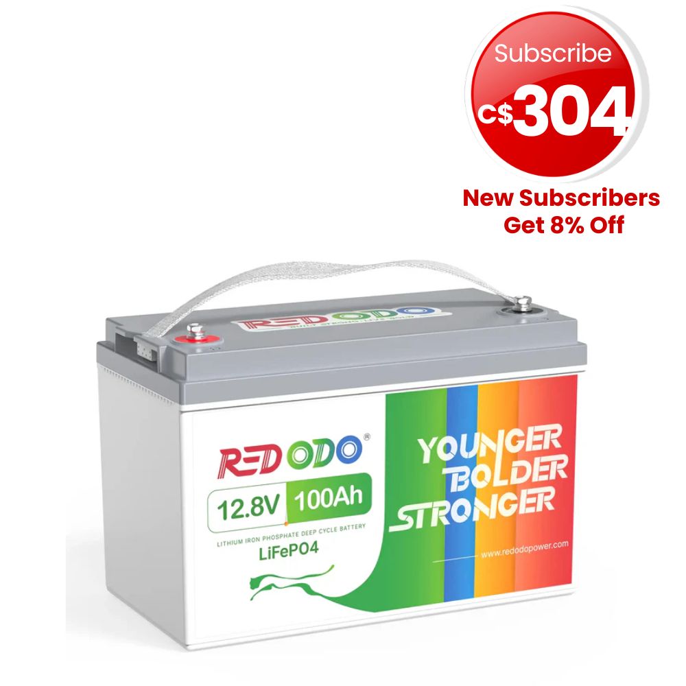 🔥【Extended Deal】Redodo 12V 100Ah LiFePO4 Lithium Battery | Best Budget | For RV, Solar, Trolling Motor