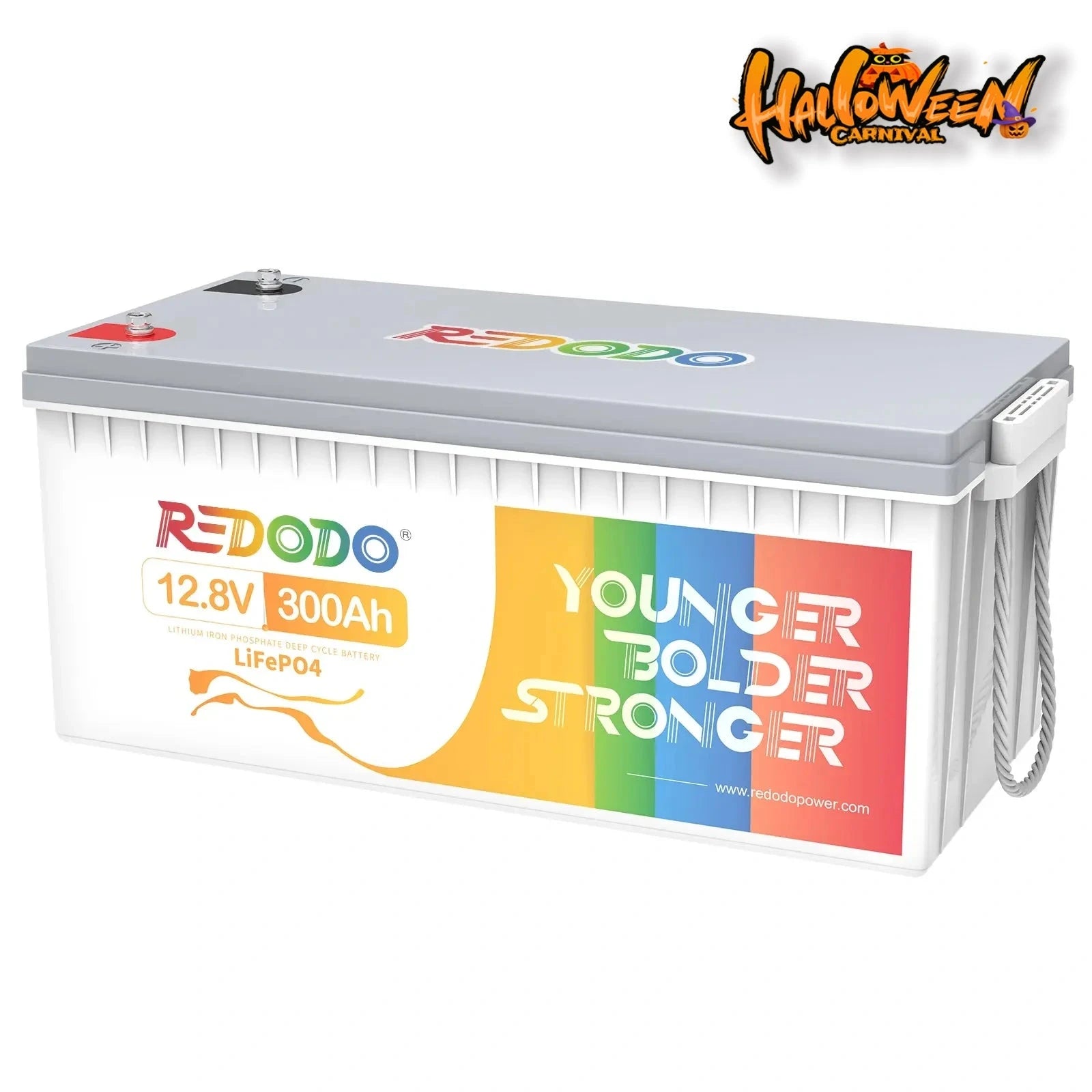 Redodo 12V 300Ah Lithium Battery | Replaces 6*12V 100Ah AGM Batteries | For RV, Marine, Solar Redodo CA