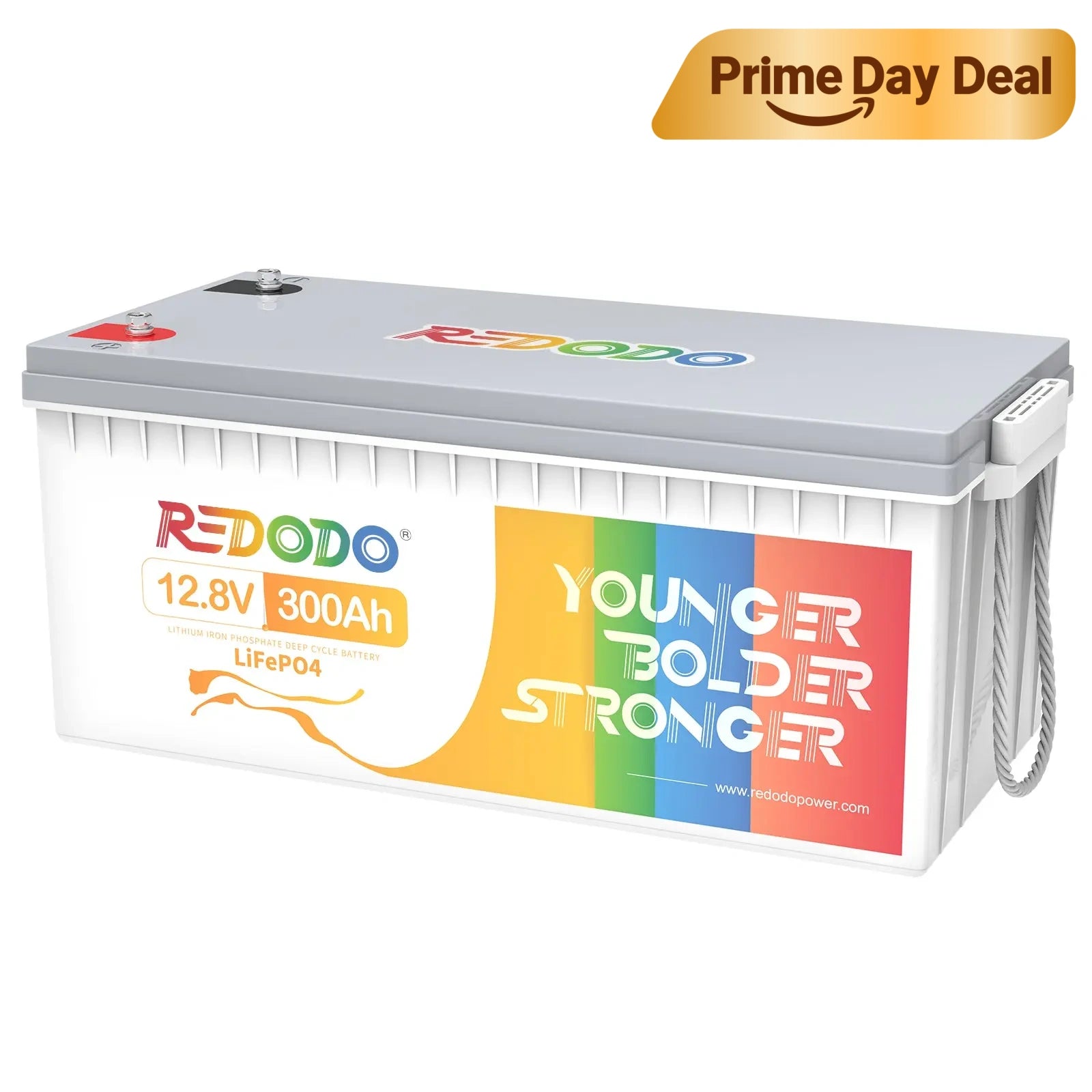 Redodo 12V 300Ah Lithium Battery | Replaces 6*12V 100Ah AGM Batteries | For RV, Marine, Solar Redodo CA
