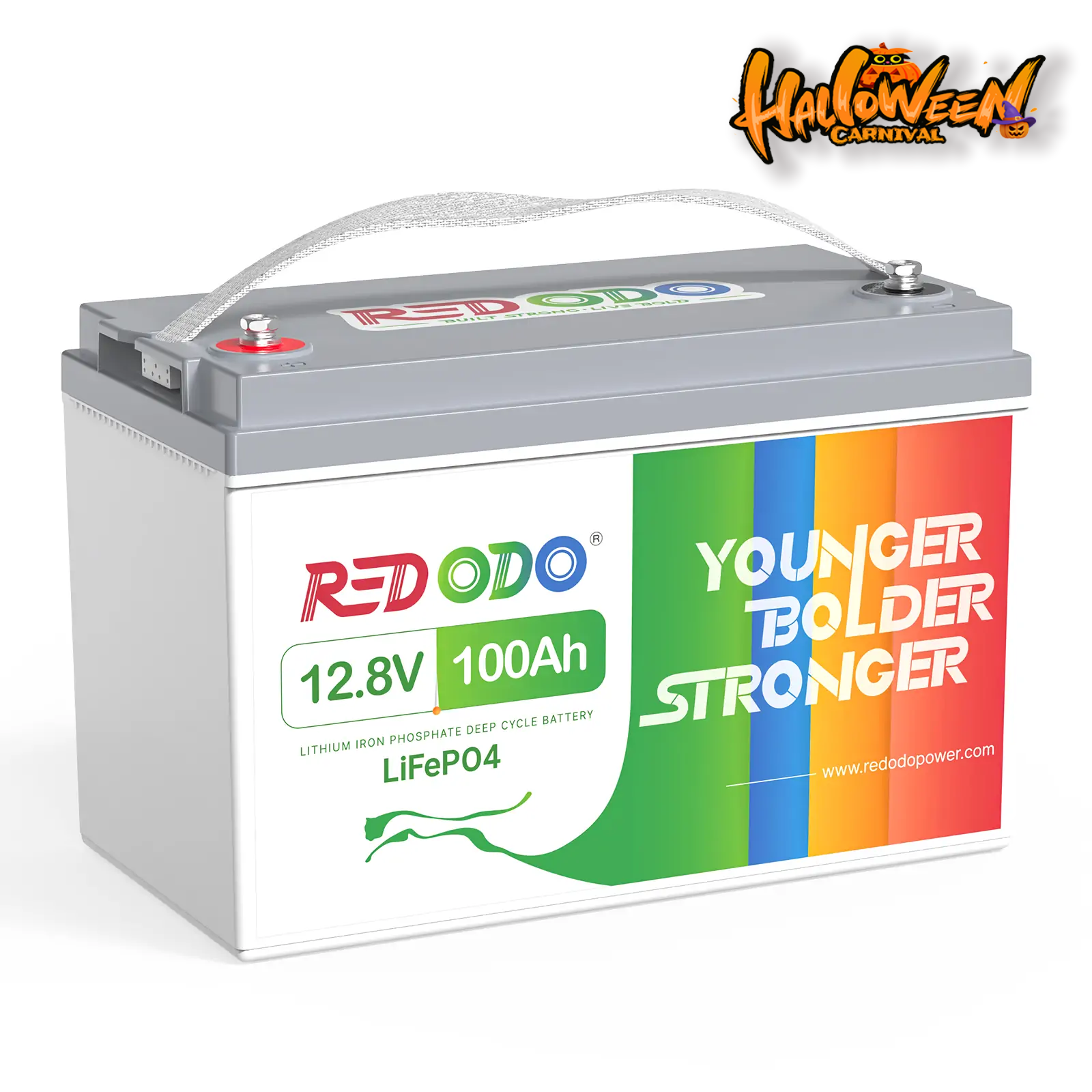 Redodo 12V 100Ah Deep Cycle LiFePO4 Lithium Battery | Lead-Acid Replacement Redodo CA