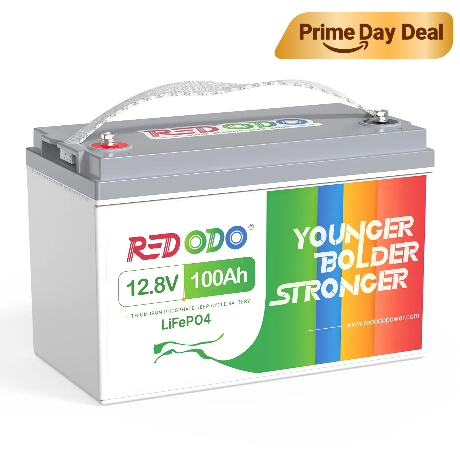 Redodo 12V 100Ah Deep Cycle LiFePO4 Lithium Battery | Lead-Acid Replacement Redodo CA