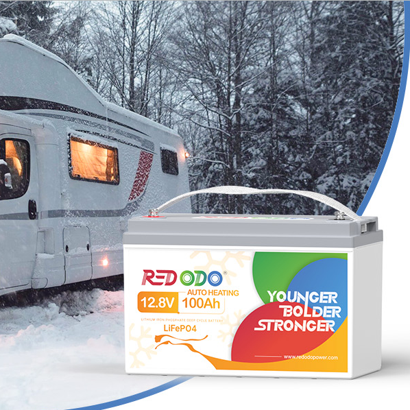 12V 100Ah Self-Heating