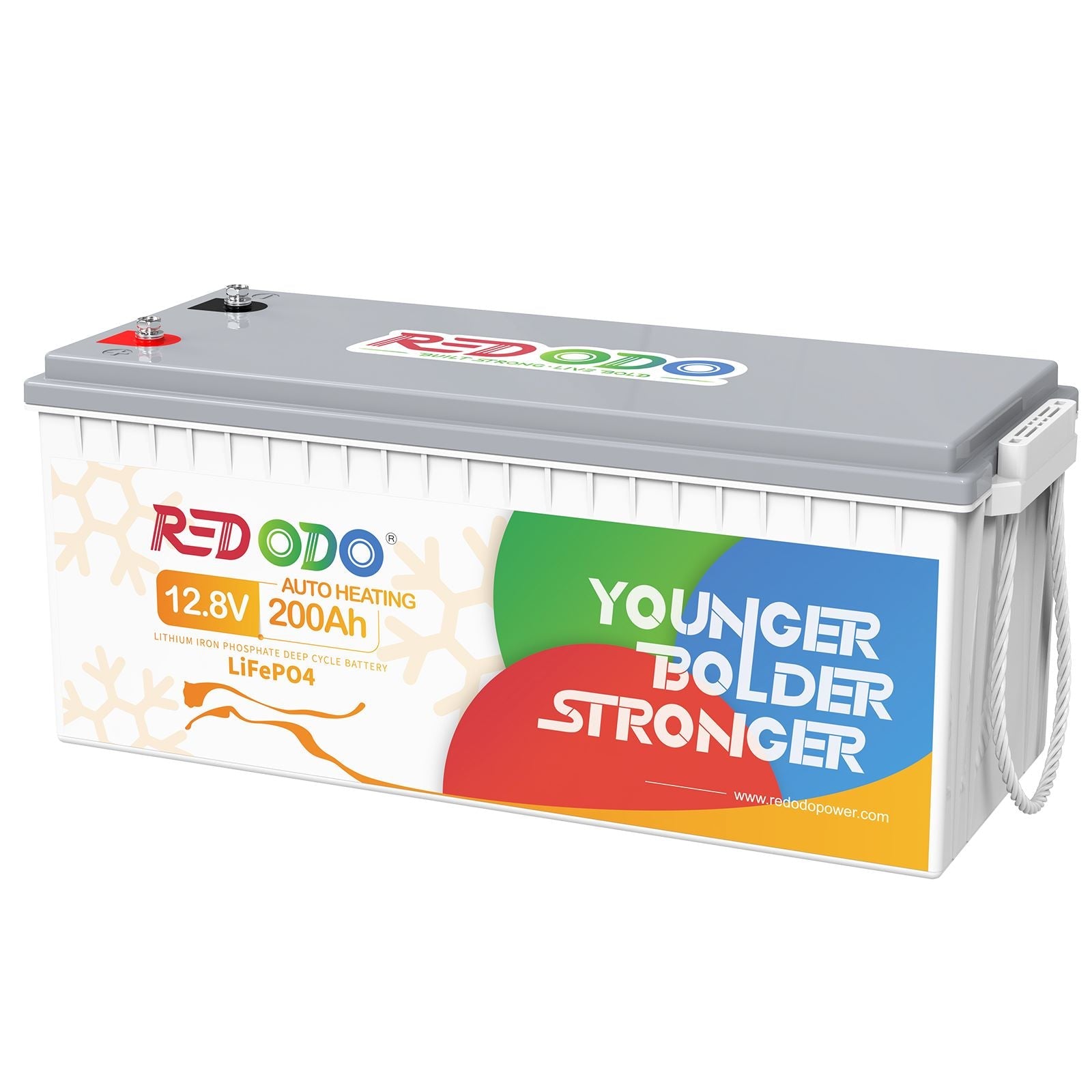 Redodo 12V 200Ah LiFePO4 Battery with Self-Heating Redodo CA