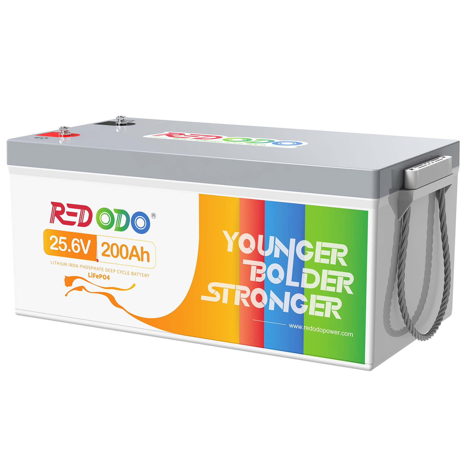 [From C$1671.99]Redodo 24V 200Ah LiFePO4 Battery | 5.12kWh & 5.12kW
