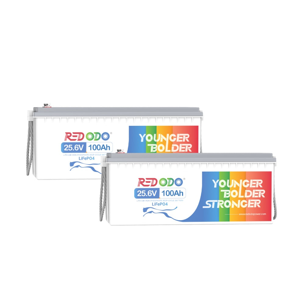 Redodo 24V 100Ah Lithium Battery | For RVs, Trolling Motors, Marine and Off-Grid Applications Redodo CA
