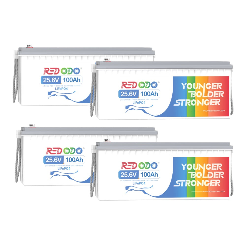 Redodo 24V 100Ah Lithium Battery | For RVs, Trolling Motors, Marine and Off-Grid Applications Redodo CA