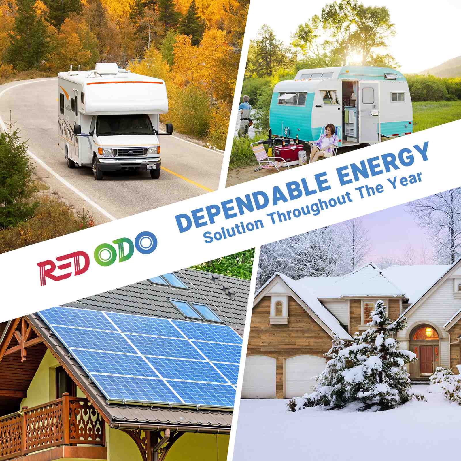 Redodo 12V 200Ah LiFePO4 Battery with Self-Heating Redodo CA