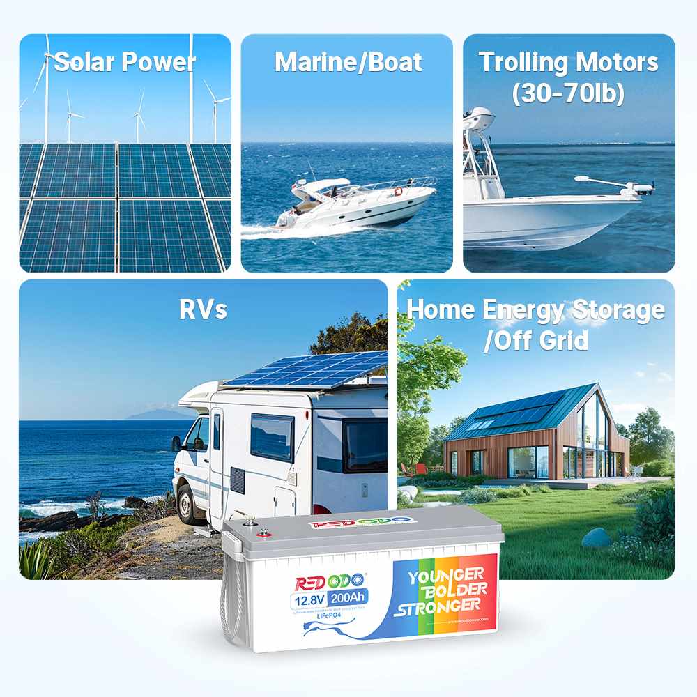 【Like New】Redodo 12V 200Ah LiFePO4 Battery Redodo CA