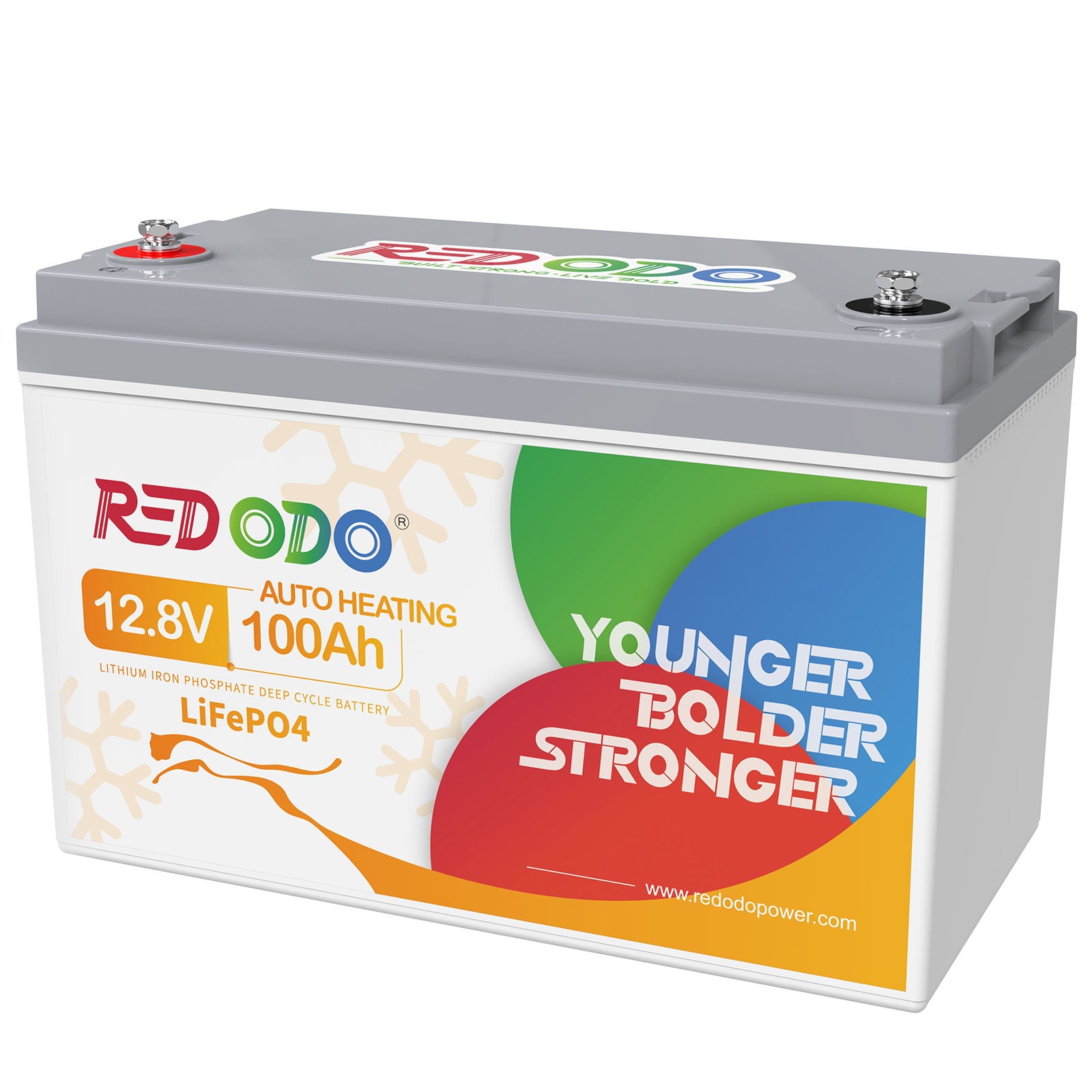 [Only C$504.39]【Self-Heating】Redodo 12V 100Ah LiFePO4 Battery