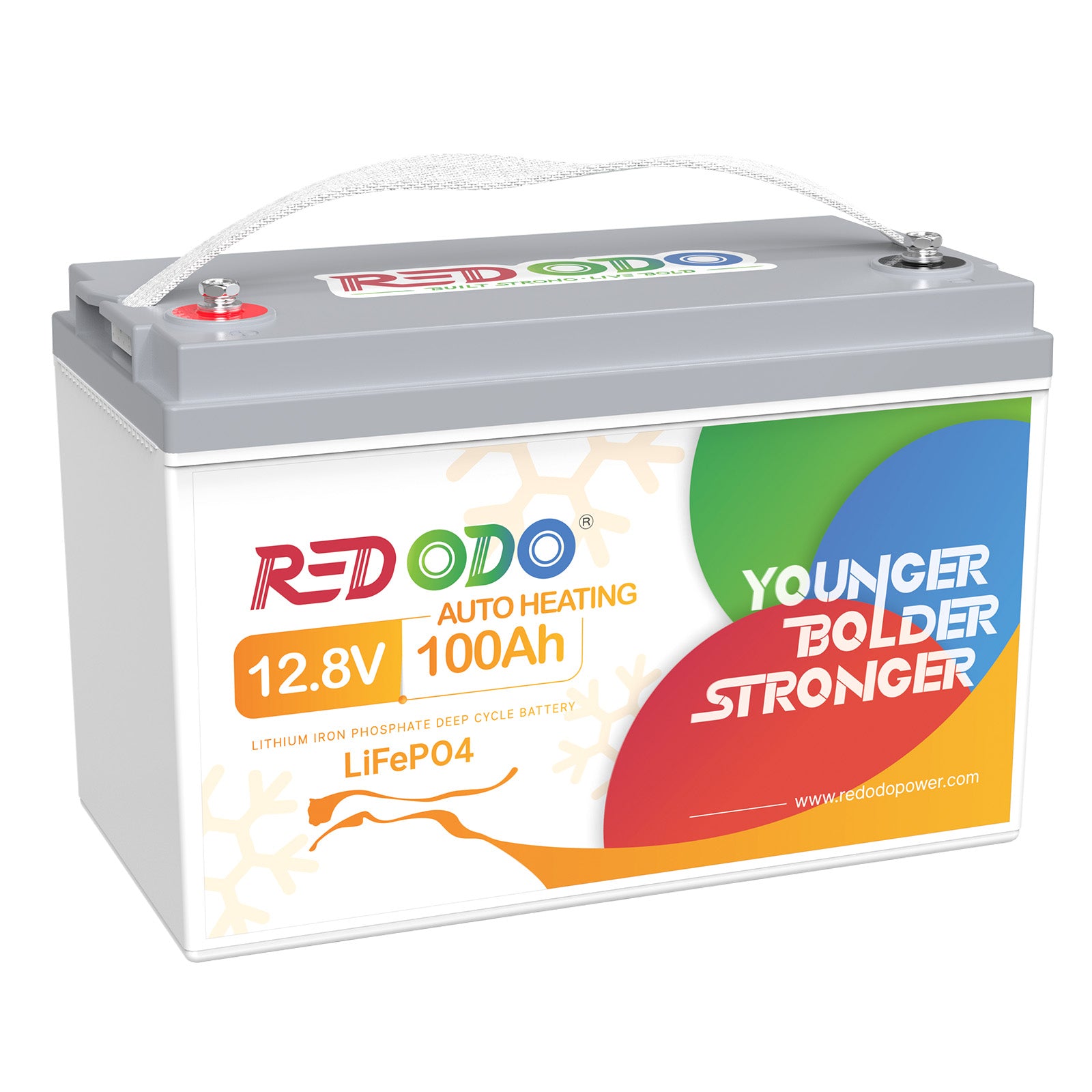 Redodo 12V 100Ah LiFePO4 Battery With Self-Heating