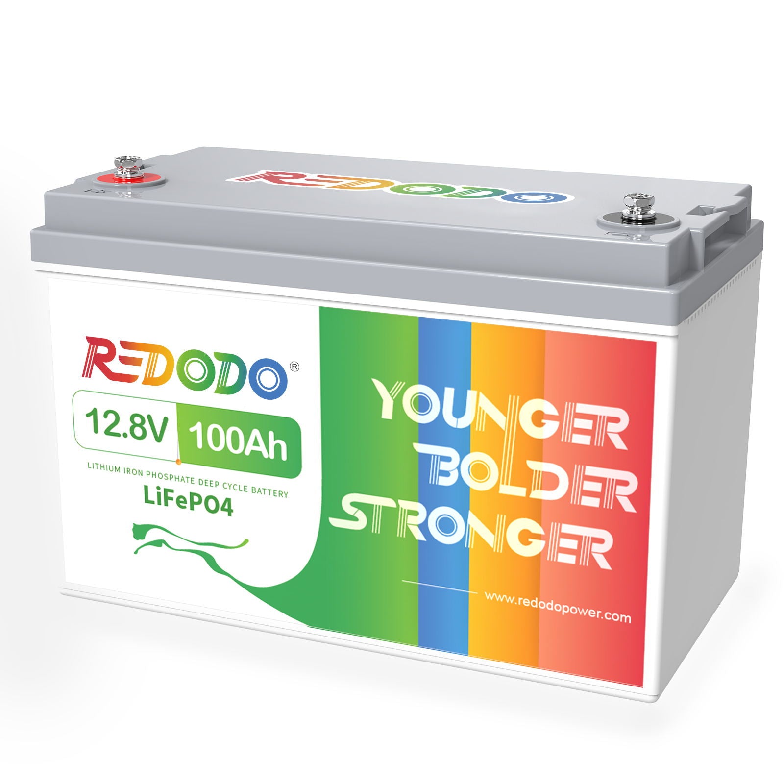 [From C$358.99]Redodo 12V 100Ah LiFePO4 battery | 1.28kWh & 1.28kW