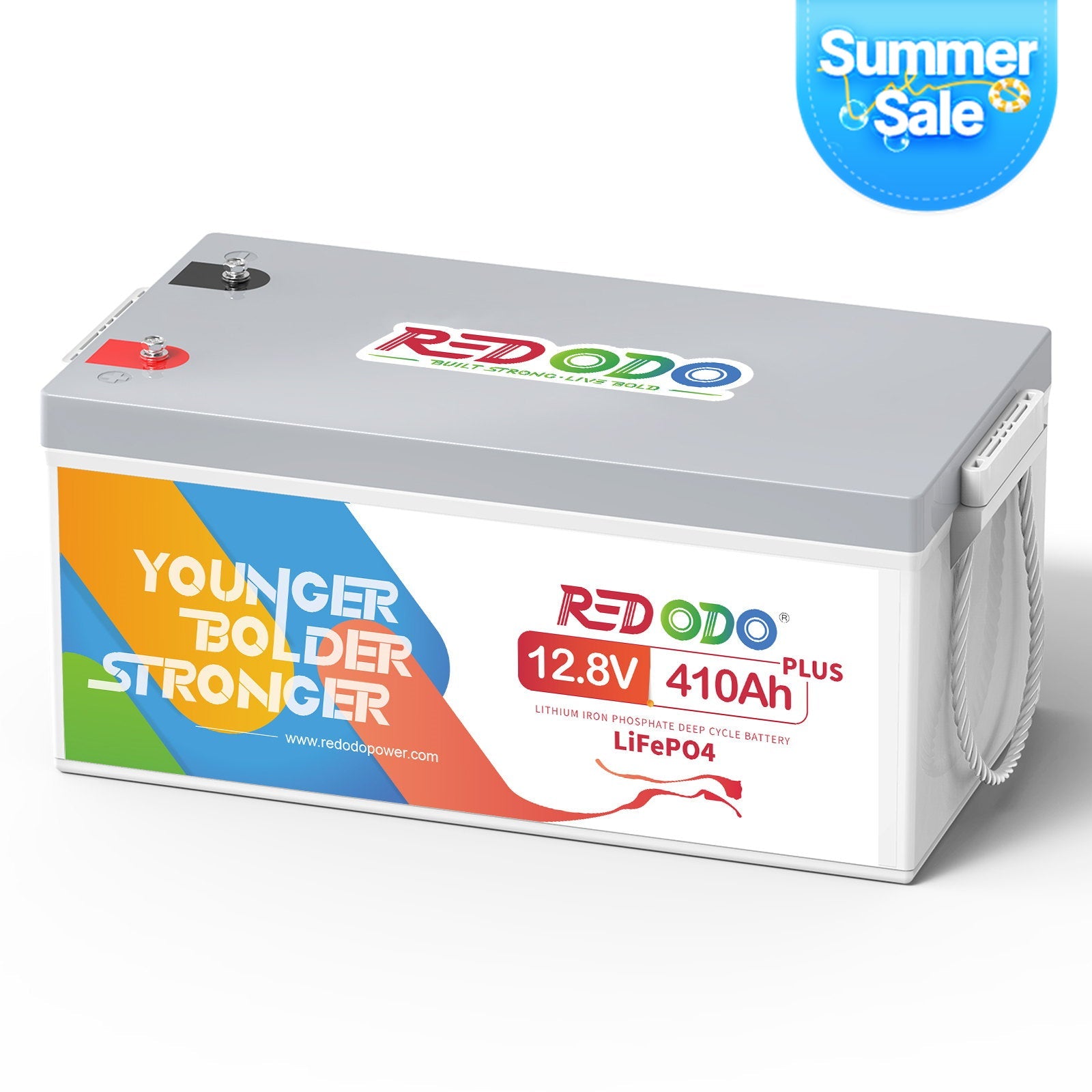 Redodo 12V 410Ah Deep Cycle Lithium Battery Perfect for Home Energy Storage, RV, Marine Redodo CA