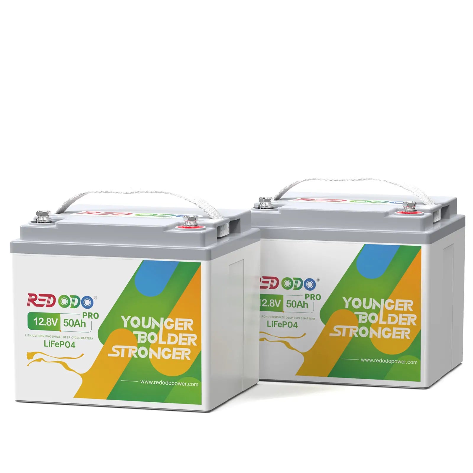 Redodo 12V 50Ah pro Lithium LiFePO4 Battery Redodo CA 2pack