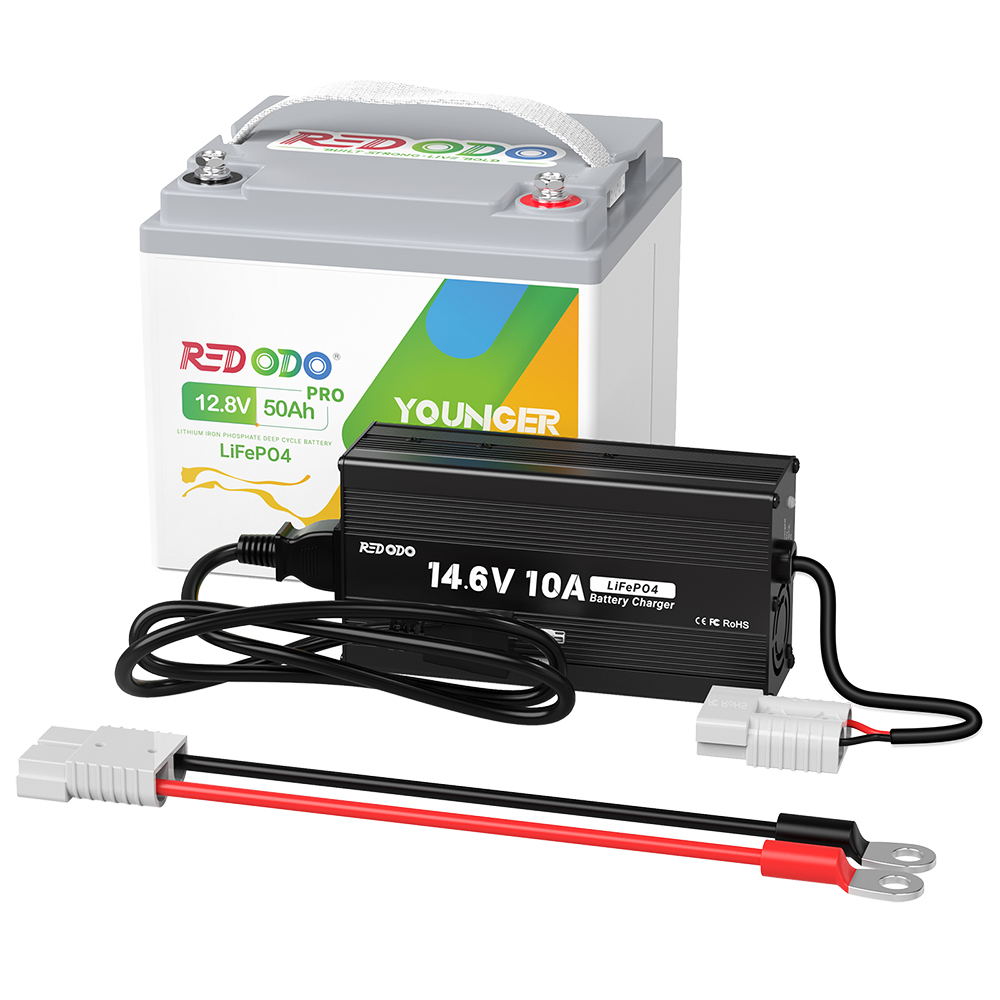 Redodo 14.6V 10A LiFePO4 Battery Charger