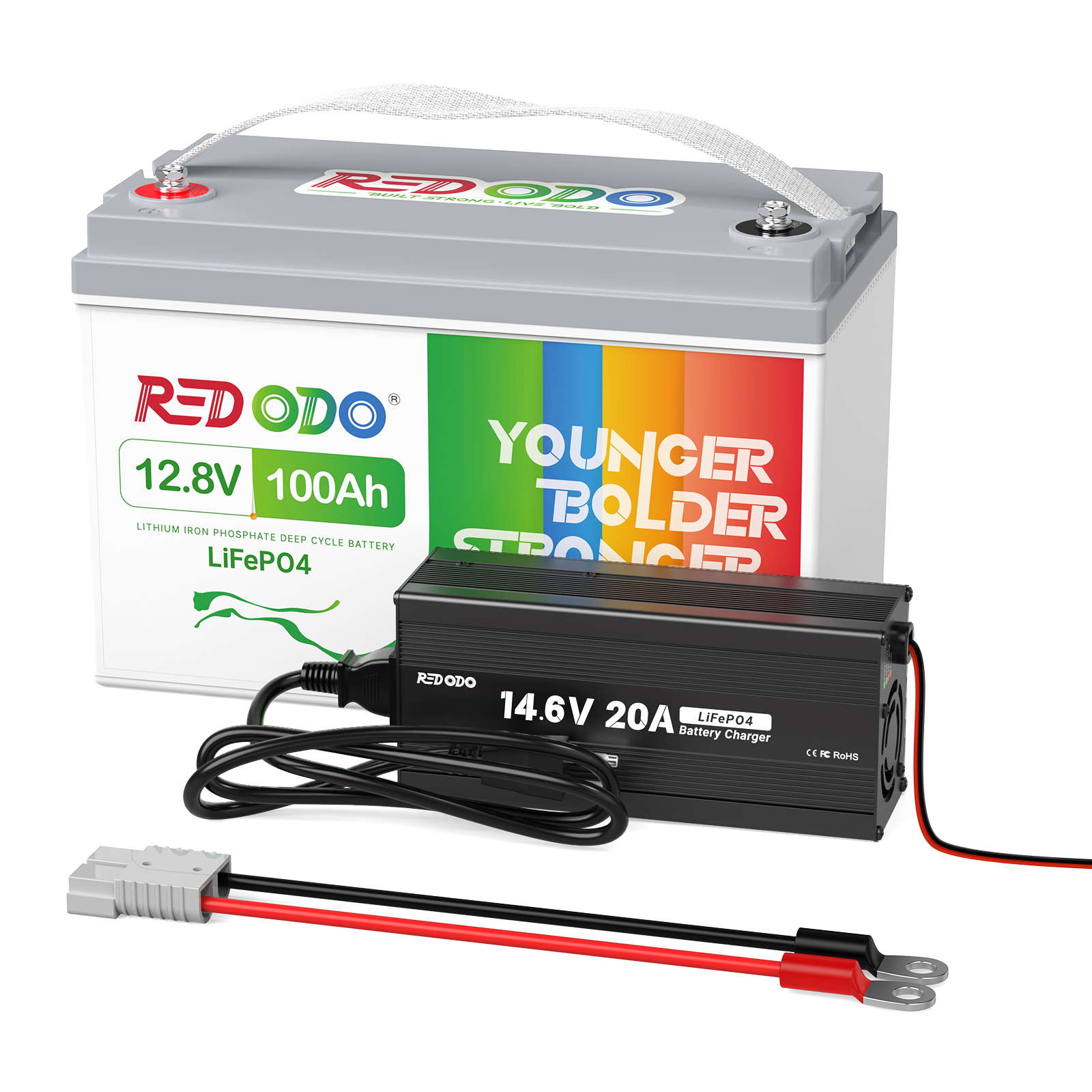 Redodo 14.6V Lifepo4 battery charger