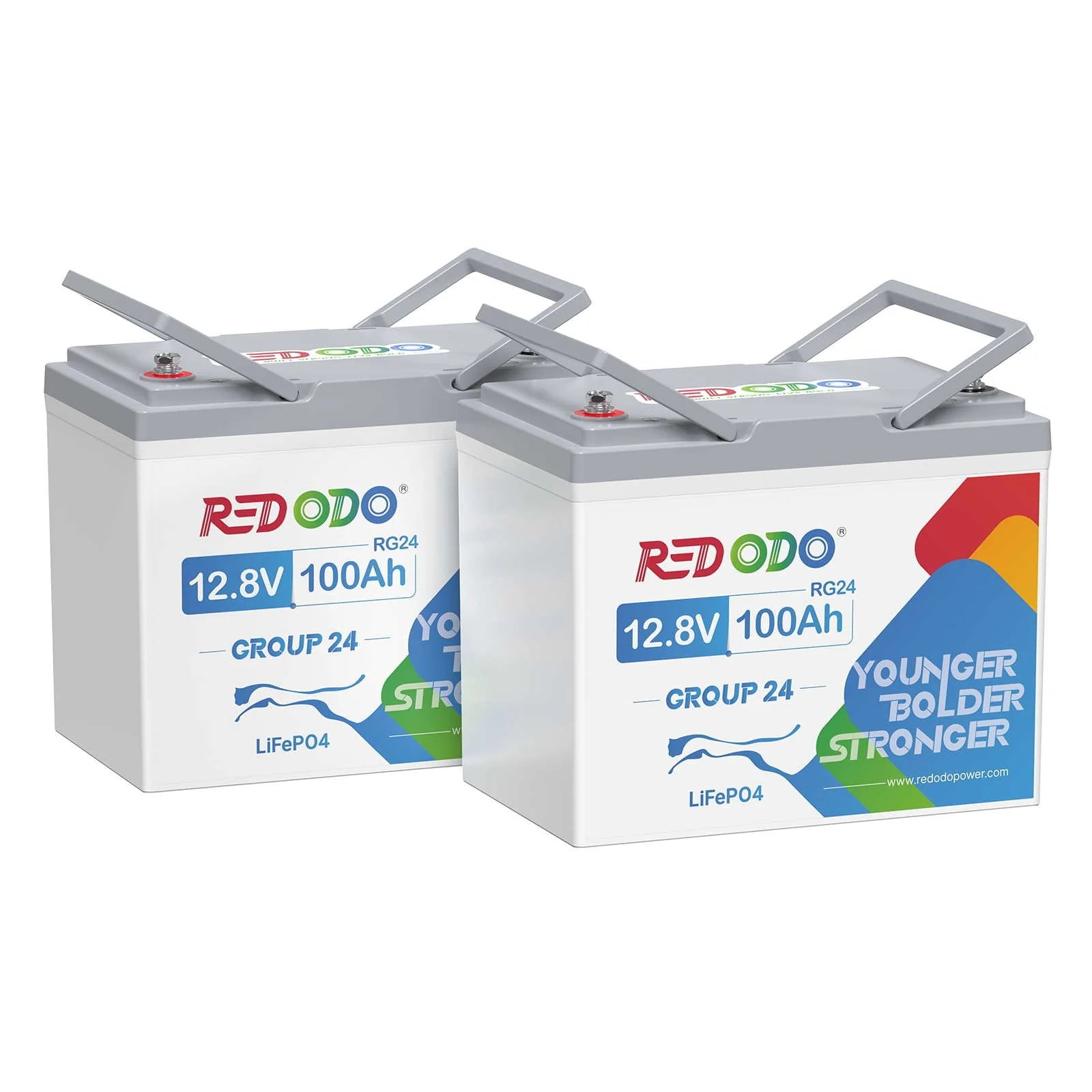 Redodo 12V 100Ah Deep Cycle Battery | Group 24 Size Battery