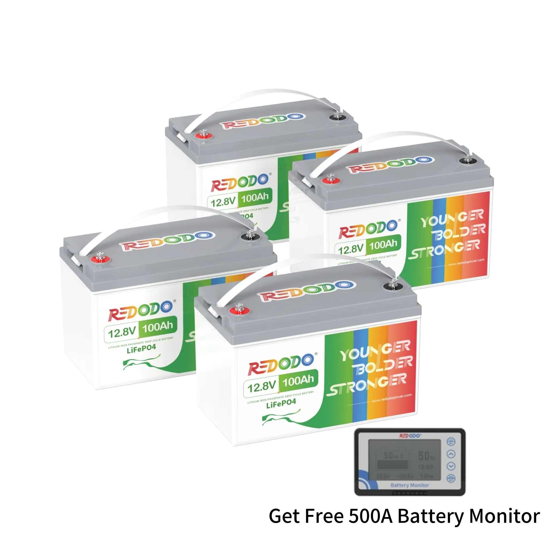 ⚡[C$276 after Sign-Up] Redodo 12V 100Ah Deep Cycle LiFePO4 Lithium Battery | RV, Solar, Marine Battery |  Best Budget Redodo CA