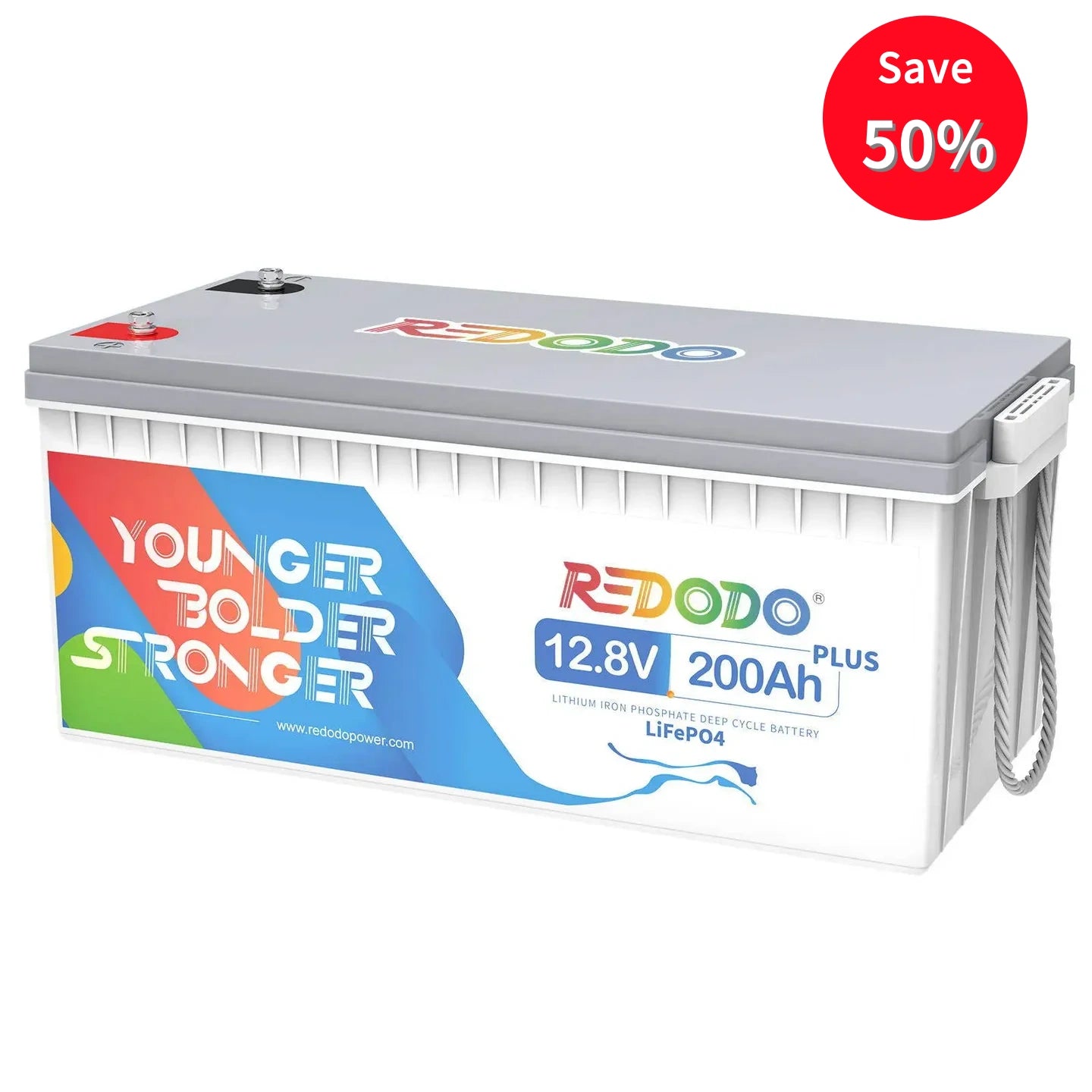 Redodo 12V 200Ah Plus LiFePO4 Battery | 2.56kWh & 2.56kW Redodo CA