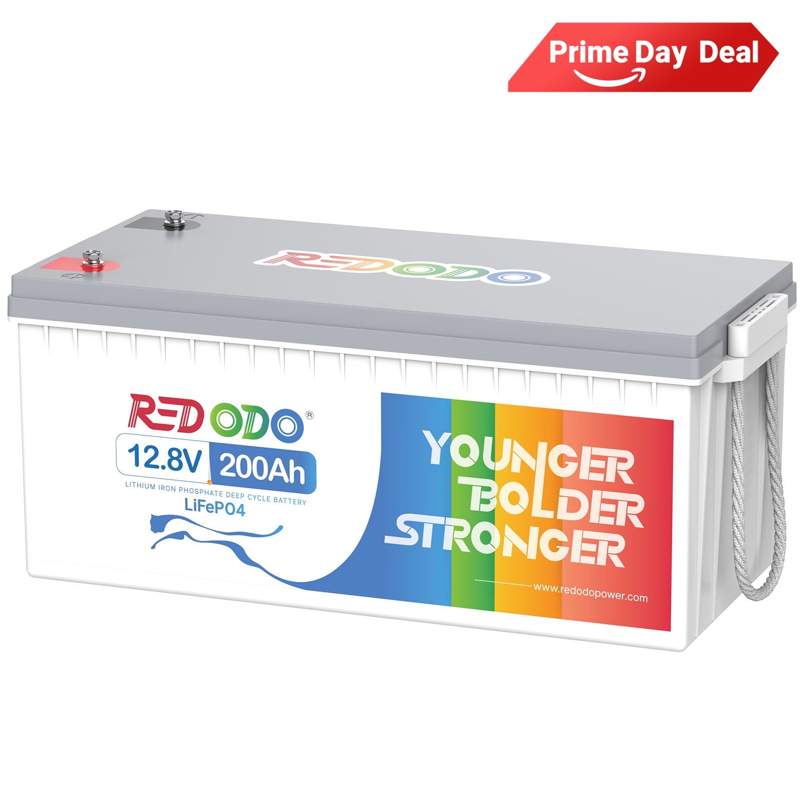 Redodo 12V 200Ah Lithium LiFePO4 Battery | 1280W Load Power | For RV, Solar, Off-Grid Redodo CA