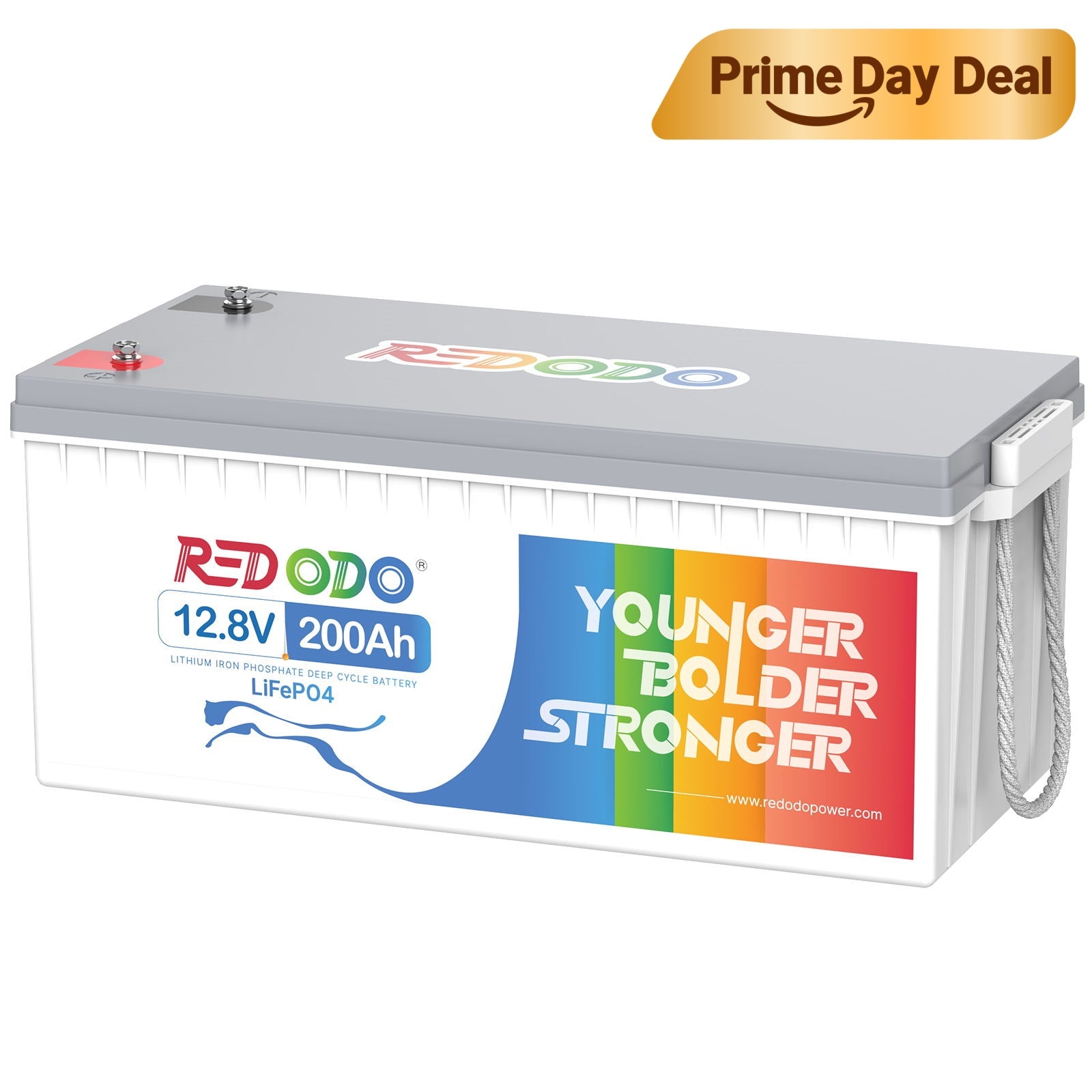 Redodo 12V 200Ah Lithium LiFePO4 Battery | 1280W Load Power | For RV, Solar, Off-Grid Redodo CA