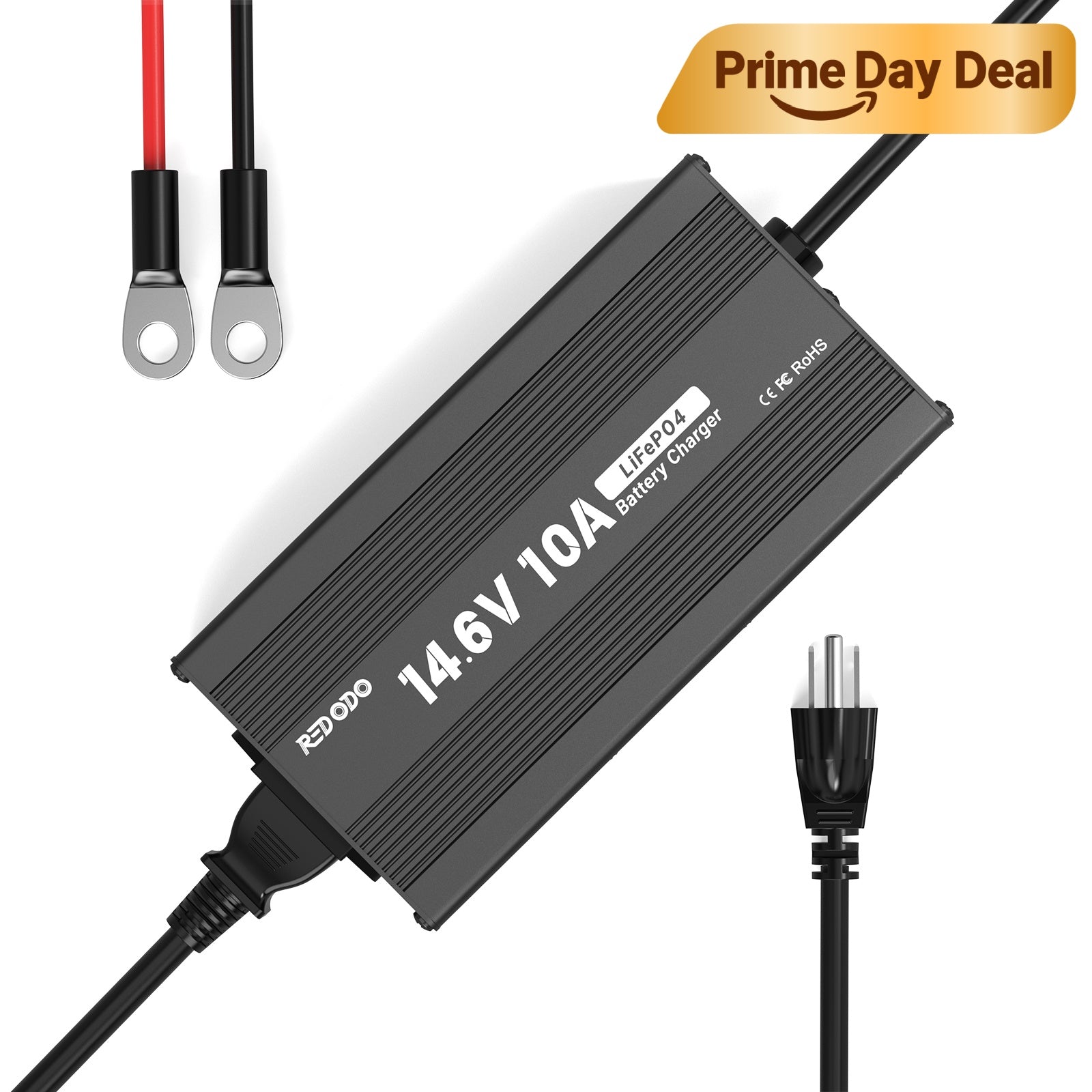 Redodo 14.6V 10A LiFePO4 Battery Charger Redodo CA
