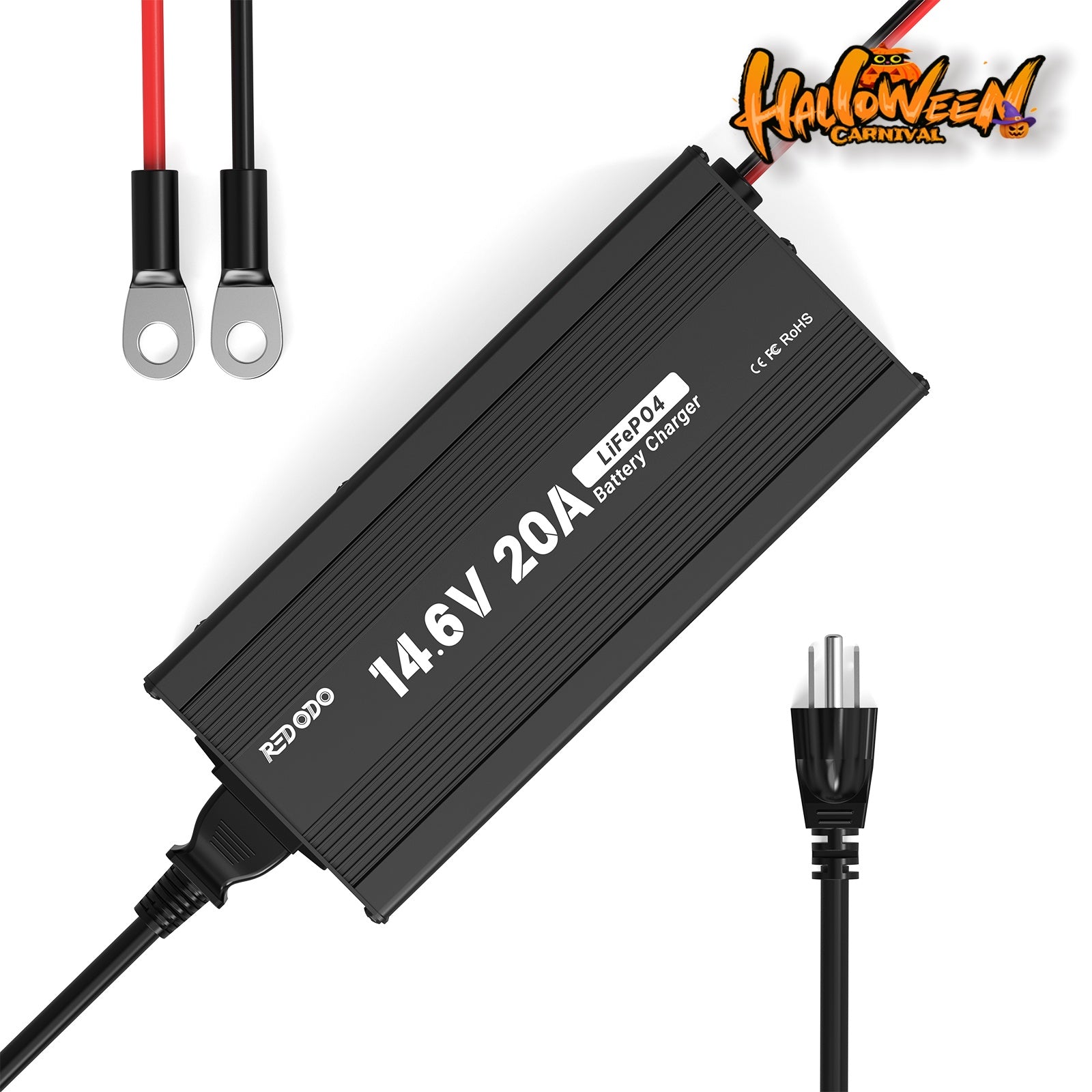 Redodo 14.6V 20A LiFePO4 Battery Charger