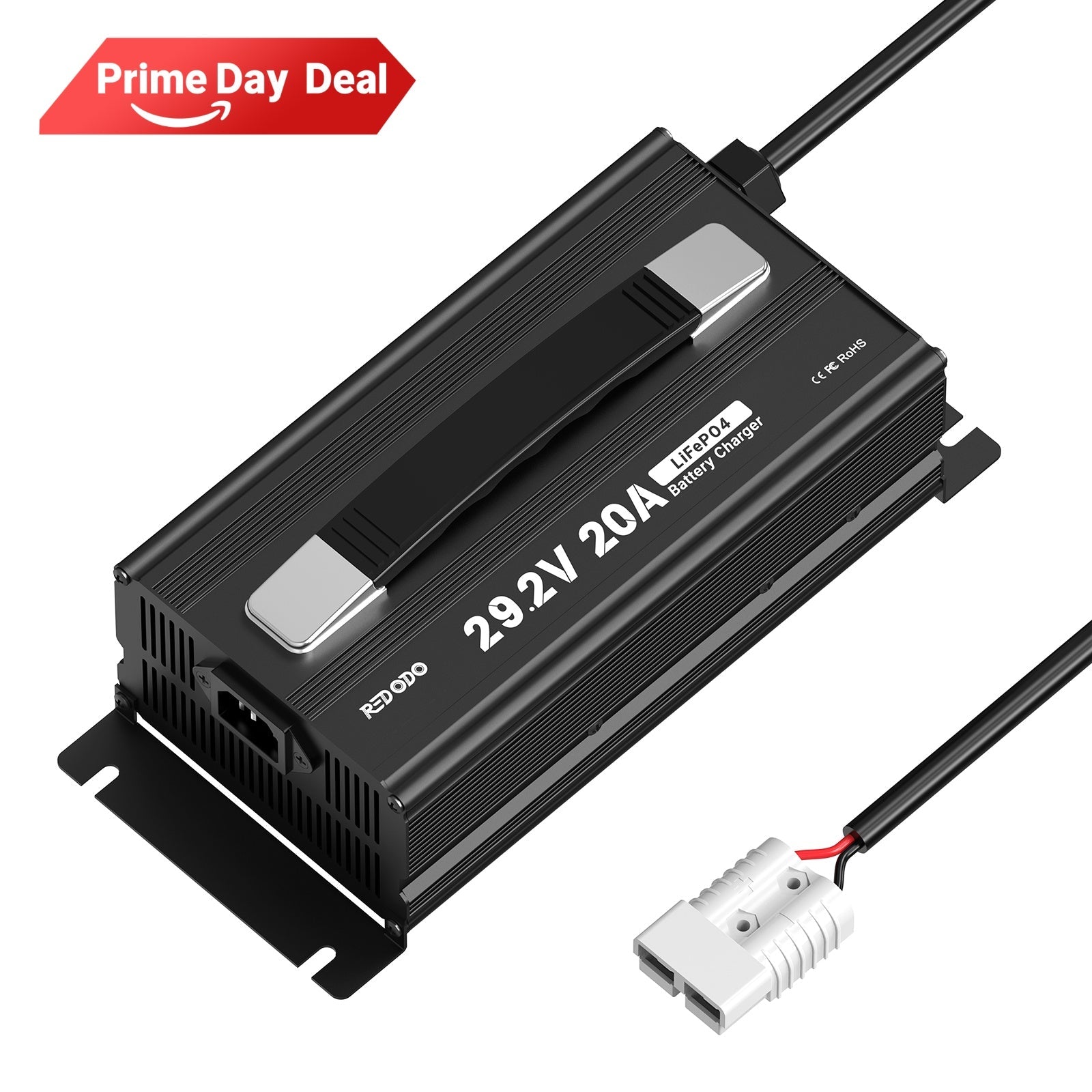 Redodo 29.2V 20A LiFePO4 Battery Charger