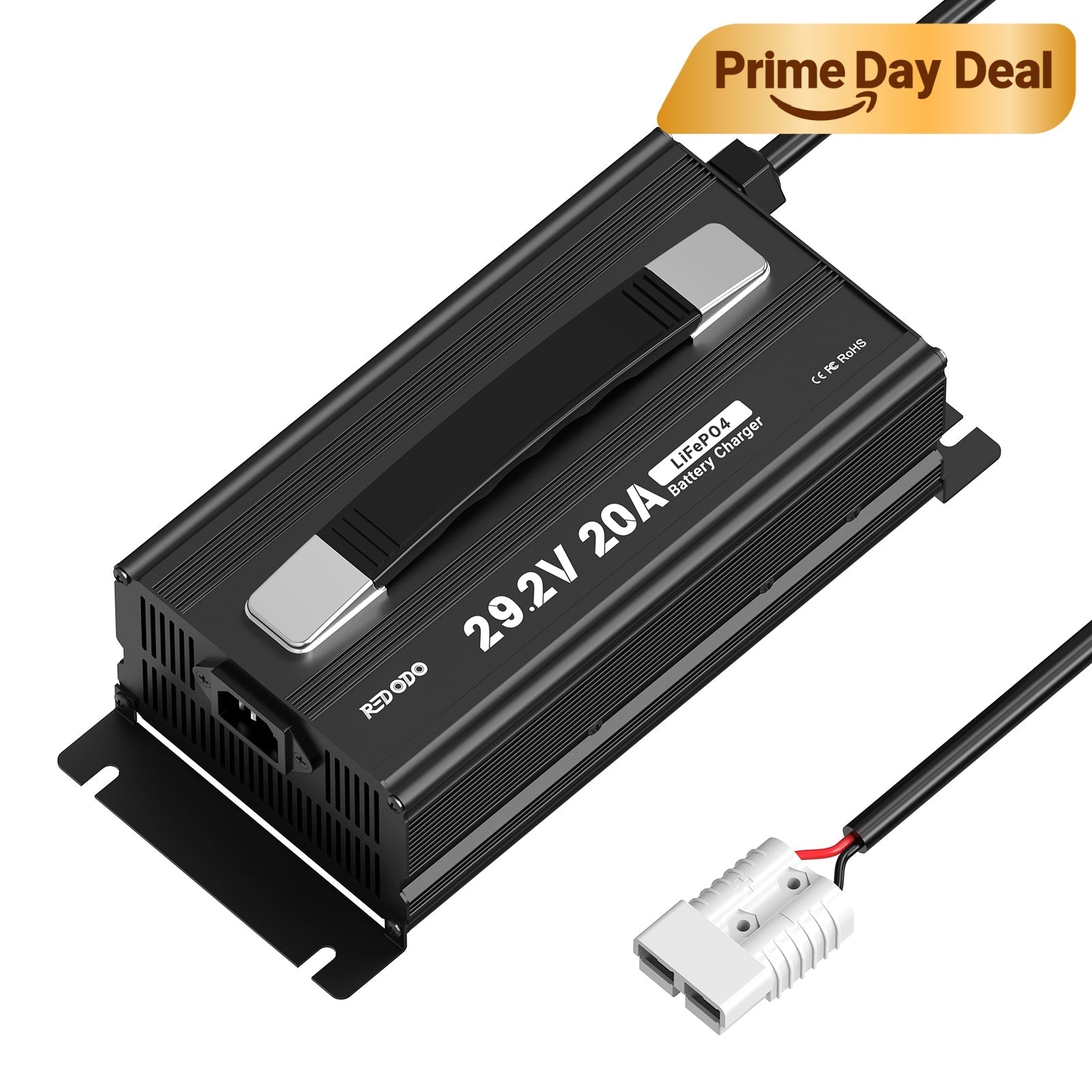 Redodo 29.2V 20A LiFePO4 Battery Charger