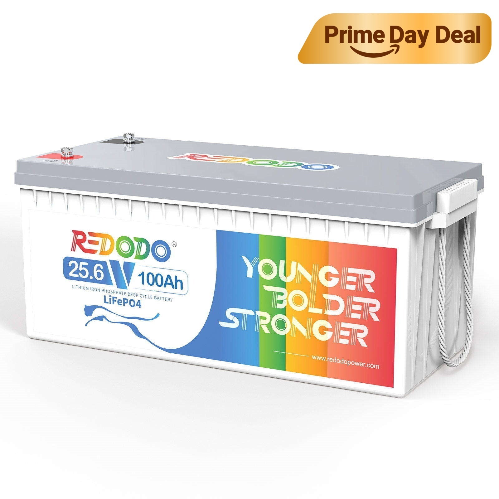 Redodo 24V 100Ah Lithium Battery | For RVs, Trolling Motors, Marine and Off-Grid Applications Redodo CA