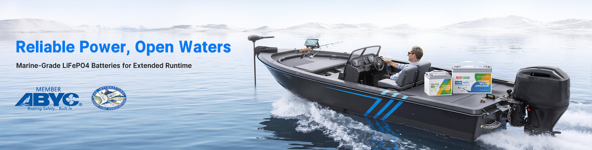  Redodo lithium marine batteries meet the standards of ABYC