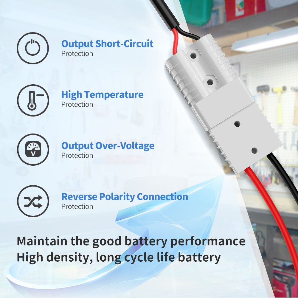 Redodo 14.6V 10A LiFePO4 Battery Charger 2-Year warranty