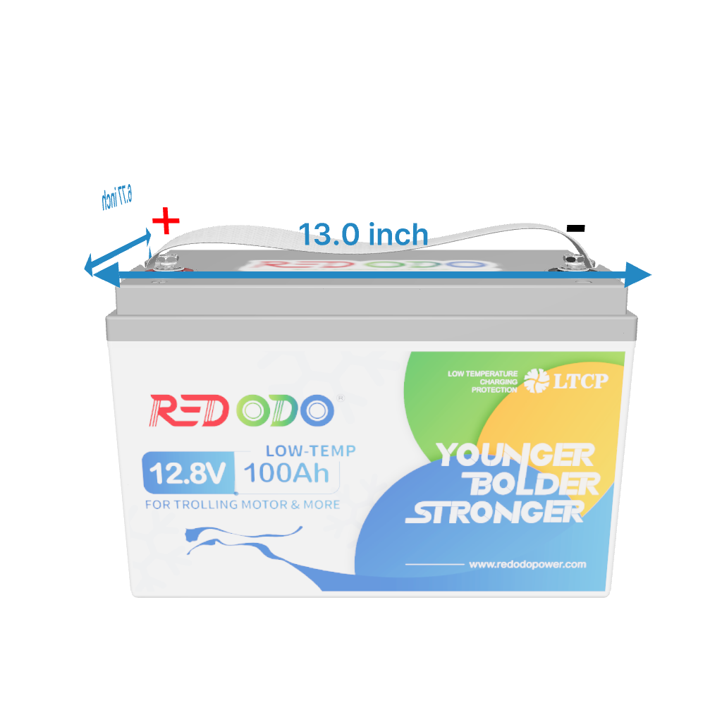 Redodo 12V100 lithium battery with LOW-TEMP protection