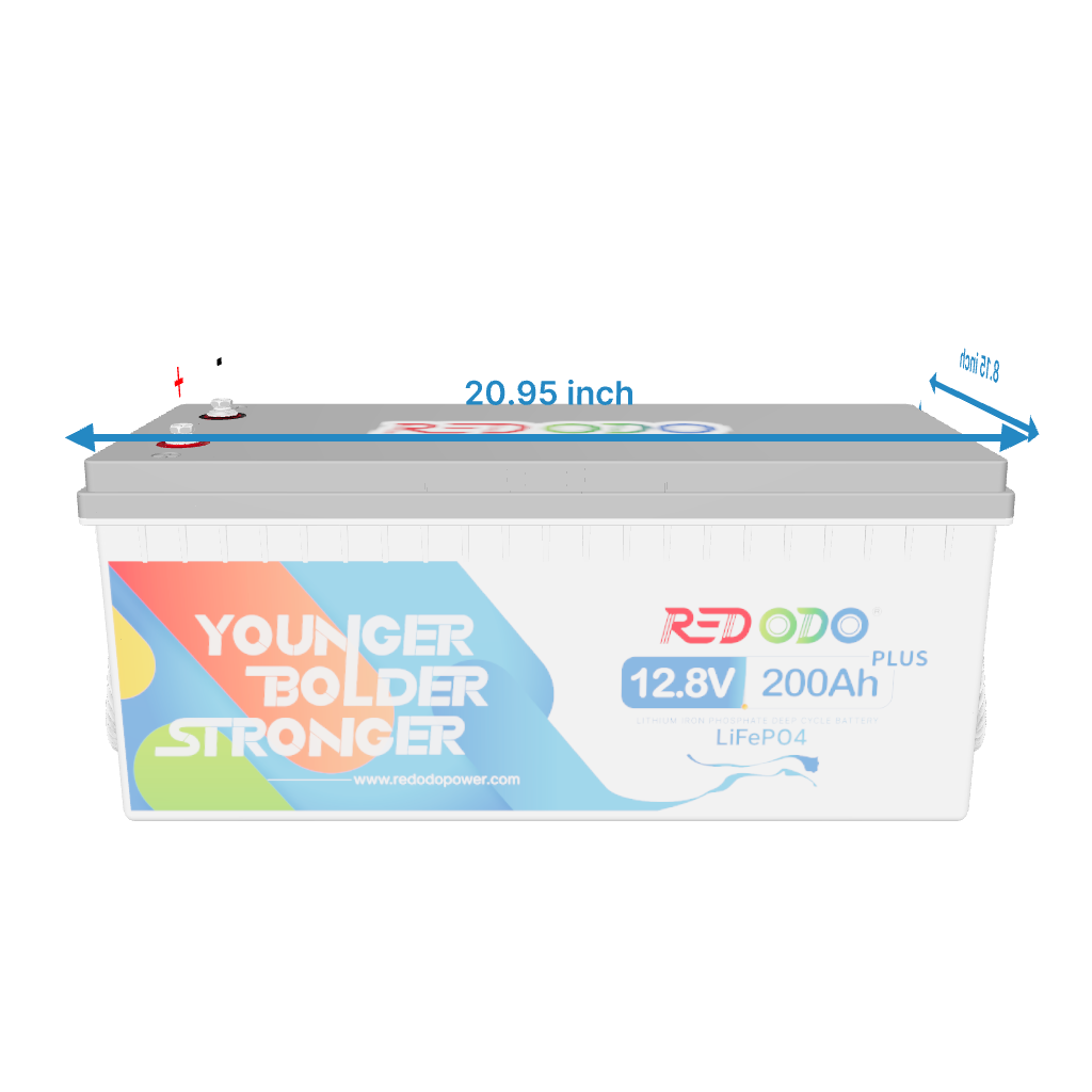 Redodo 12V 200Ah(Plus) lithium battery 3D Model