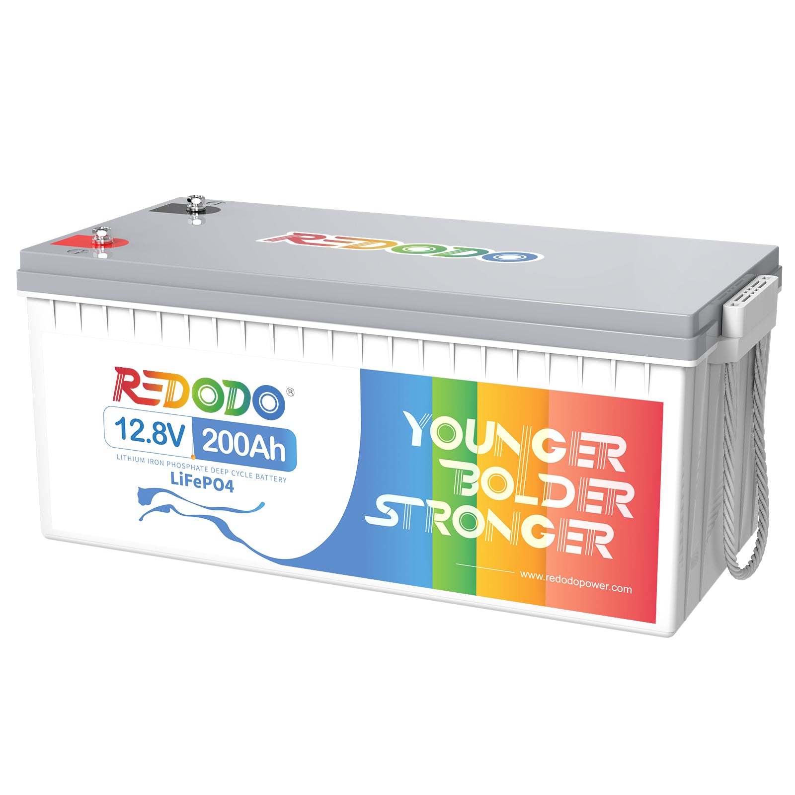 Like New-Redodo 12V 200Ah LiFePO4 Battery | 2.56kWh & 1.28kW Redodo CA